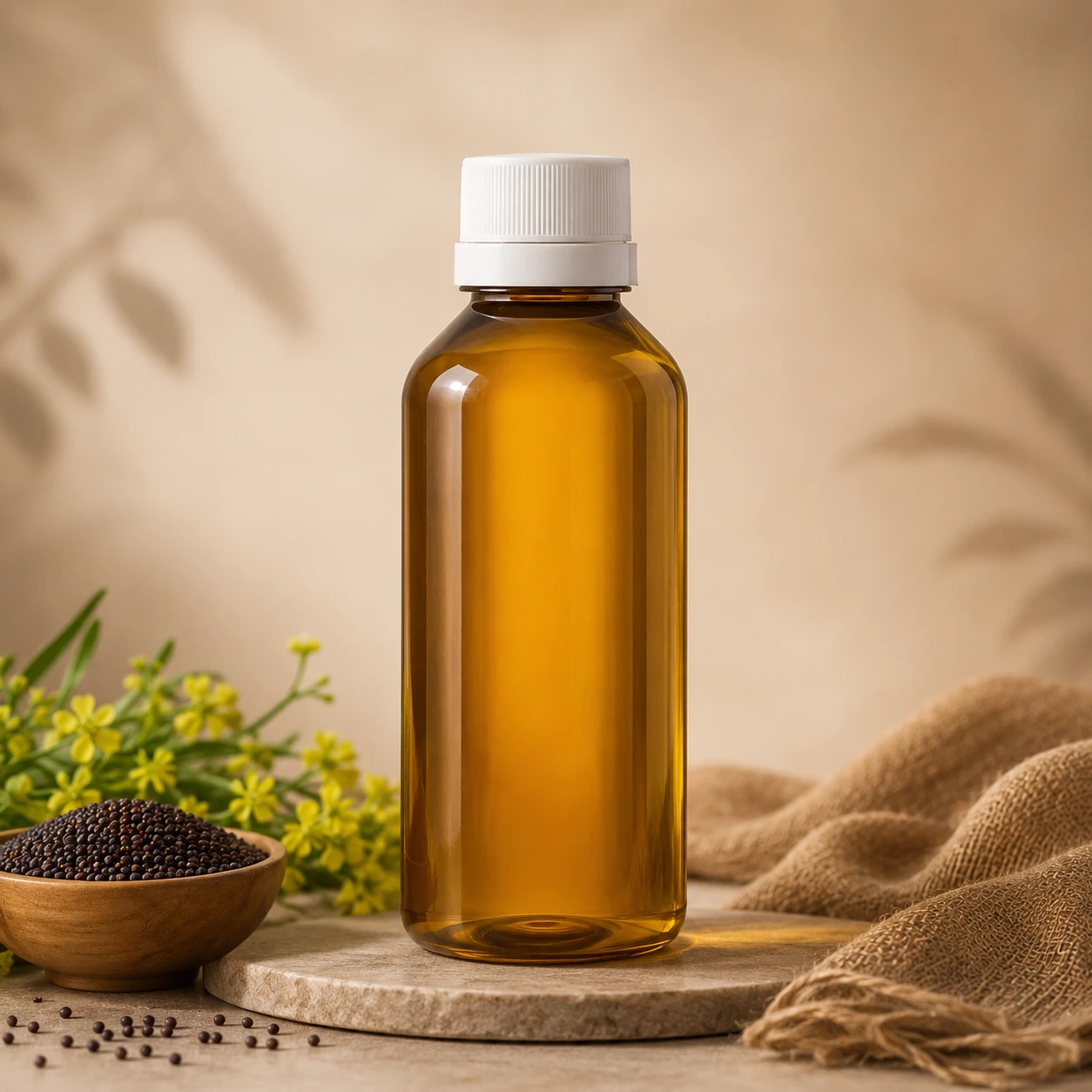 Mustard Seed Cold-Pressed Oil