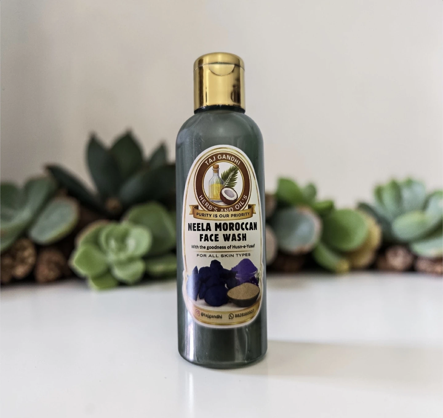 Neela Moroccan face wash