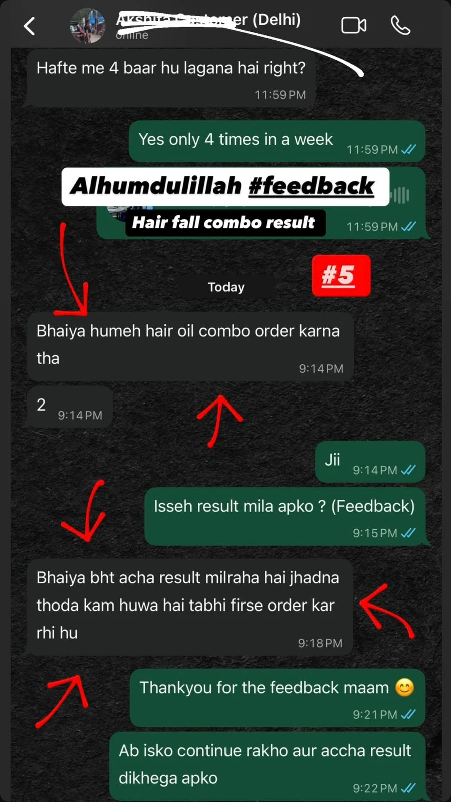 Shabana Shaikh testimonial